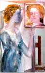 La Peintre - 2015 - 40 x 80 cm